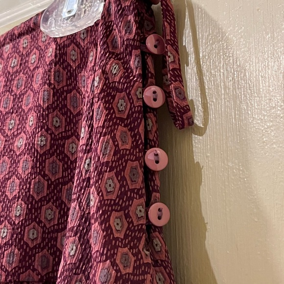 Free People Hexagon Print Knee length skirt - Picture 6 of 10